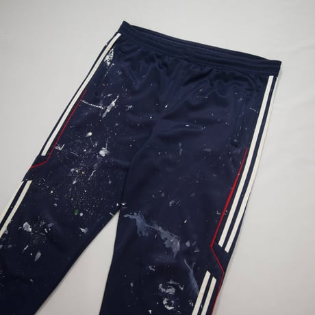USED Boro Damage Paint Junk Track Pants