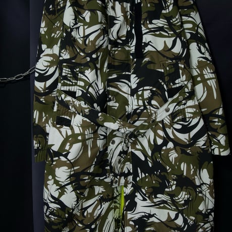 Diesel Reversibile Tribal Camo Fishtail Mods Coat