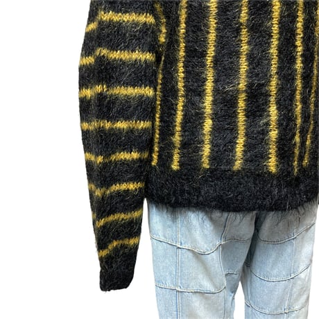 UK Vintage Mohair Handmade Knit Sweater