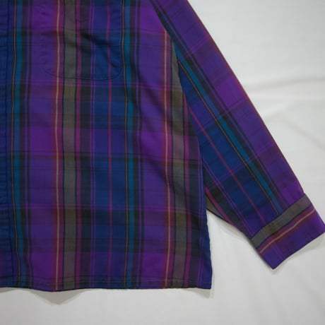 90s EDITIONS by VAN HEUSEN Tartan Check “Punk Spice” L/S BD Shirts