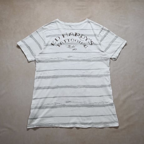 EdHardy SkullDesign BorderSurfDesign S/S Tee