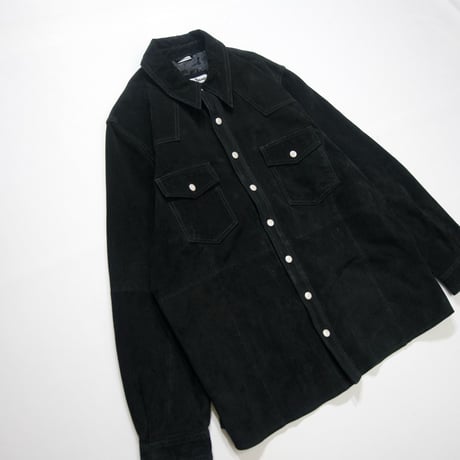 John Baner WesternShirts type Suede Leather Jacket