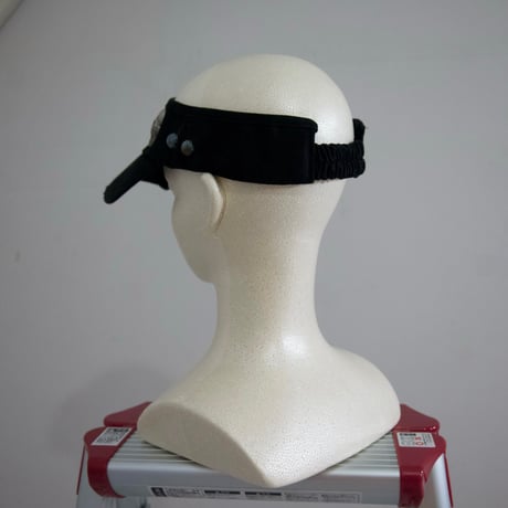 USED Skull Stone Studs Damage Sun Visor Cap