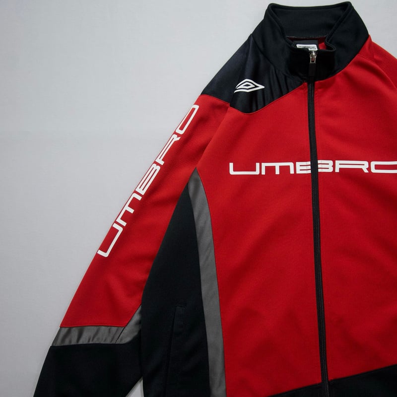 日本製 PRODUCE BY デサント 90年代 UMBRO トラックJKT L 日本製 PRODUCE BY デサント 90年代 UMBRO トラックJKT L