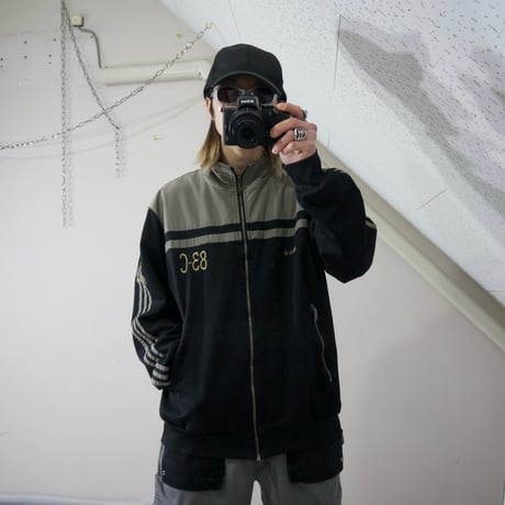 10s Adidas 83-C Different Material Switching Track Jacket