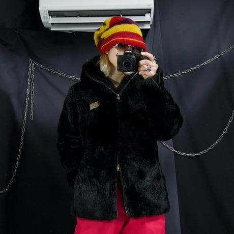 Karl Kani Faux Fur Mountain Hoodie/Jacket