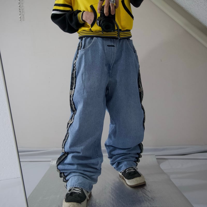 90s BOSS SideLine Baggy Denim Pants | HOW Used/