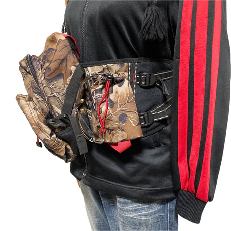 Triple Five Soul Real Camouflage Multi Pockets Waist Bag