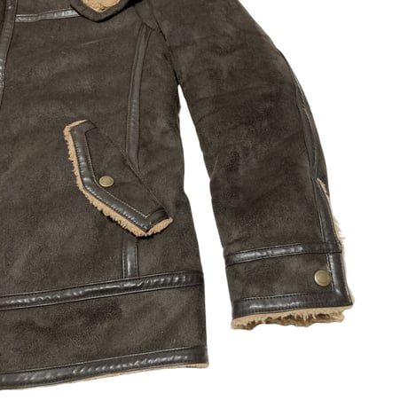 NICOLE Fake Mouton Boa Jacket