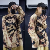 Decadente/Blood Splatter Tie-Dye Patterns Boro,Crush,Damage L/S Tee