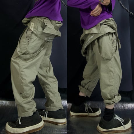 PPFM Bondage Parachute Gimmick Design S/S All In One