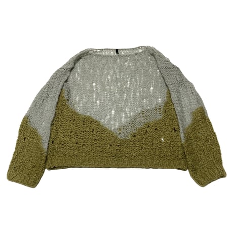 Benetton Mohair Knit Sweater & Scarf