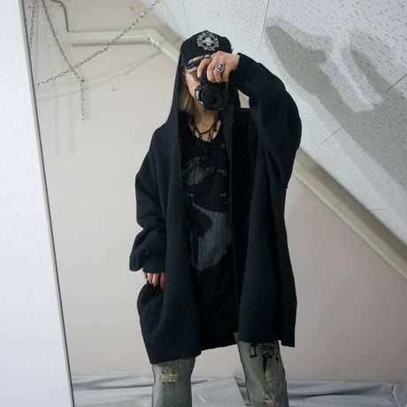 USED Super Oversize 4XL Thermal Hoodie