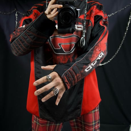 Proto Paint Ball Graphics Embroidery Switching L/S Game Shirts