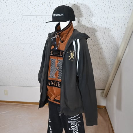 NIKE×FCRB SkullDesign FullZip Hoodie