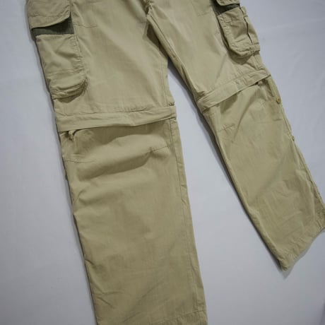 00s 07SUM Timberland Detachable 2Way Zipper Gimmick Parachute Cargo Pants