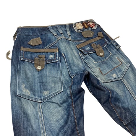 Marithe Francois Girbaud Draping Denim