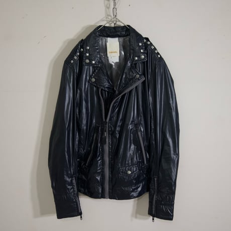 Diesel Studs Custom Nylon Riders Jacket