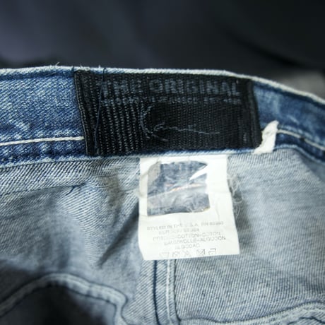 Karl Kani Thick Chain Stitches Embroidery Wash Baggy Denim