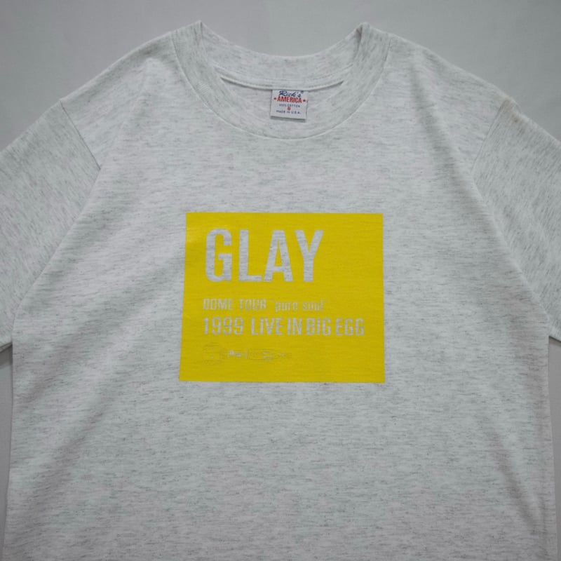 激レア【極美品】GLAY PURE SOUL1999 ツアーTシャツ ベージュ 激レア【極美品】GLAY PURE SOUL1999 ツアーTシャツ ベージュ