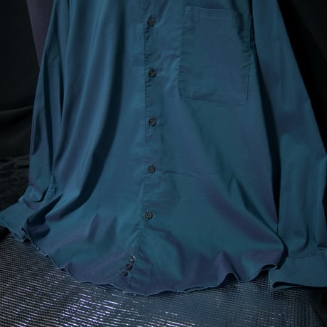 90s Croft&Barrow Iridescent Shiny L/S Shirts