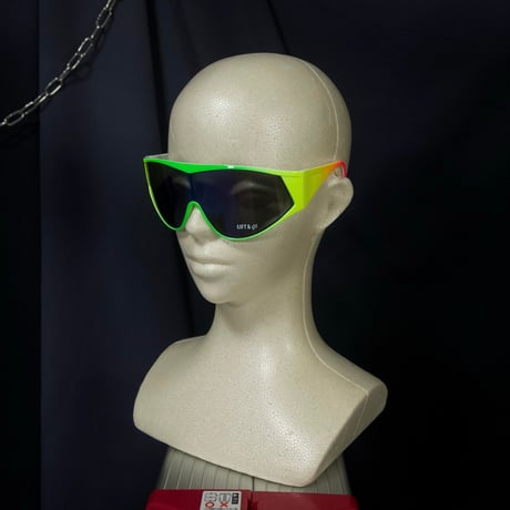 Cyber Design Rainbow Gradation Snowboard Sunglasses