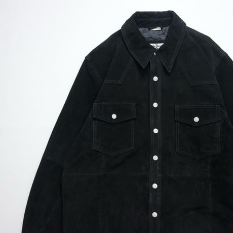 John Baner WesternShirts type Suede Leather Jacket