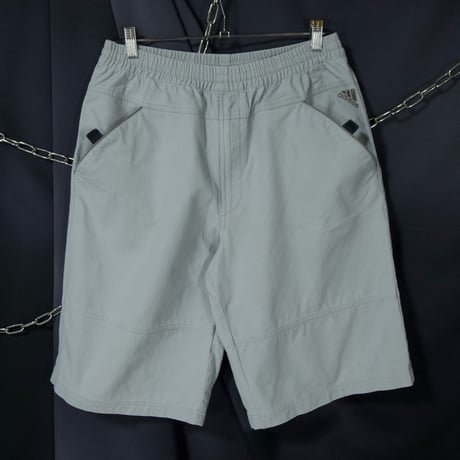 00s c2001 Adidas Grayish Ice Blue Easy Baggy Shorts