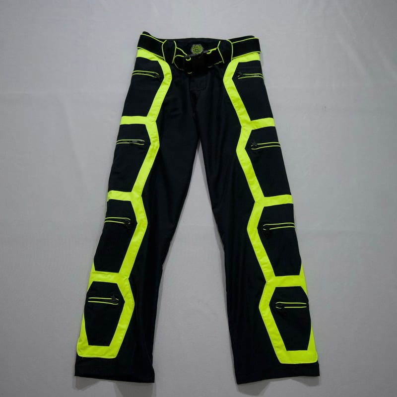 SPACE TRIBE Zipper Gimmick Cyber Design Pants | SPACE TRIBE Zipper Gimmick Cyber Design Pants |