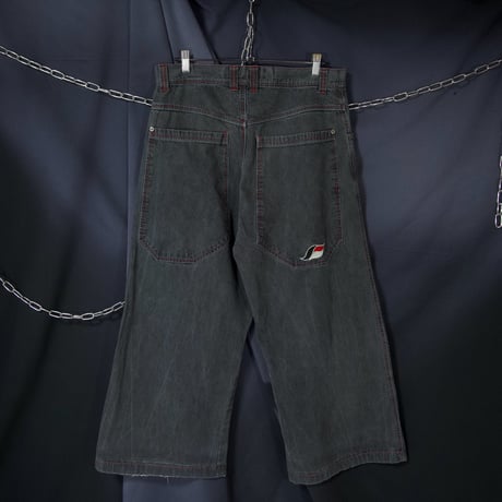 Kikwear Black Raver Denim
