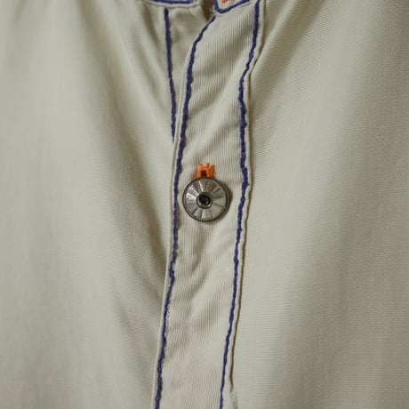 Unknown..😭 Ecuadorian? StageCostume? Vintage? Stitchedwork Heavyweights Oxford Bandcoller Shirts