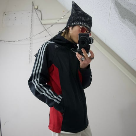 00s (06) Adidas Asymmetry Switching SoftShell HighNeck Hoodie