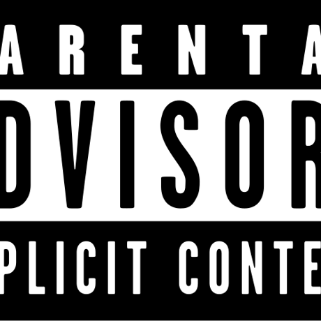 90s ABAHOUSE Parental Advisory Parody ERO Animal S/S Tee