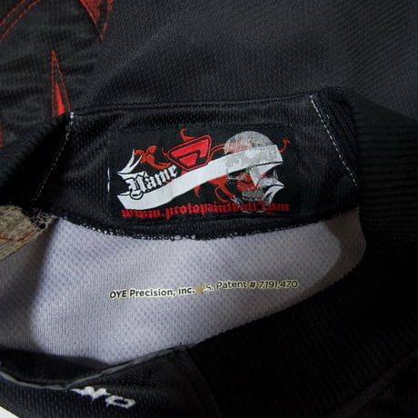 Proto Paint Ball Graphics Embroidery Switching L/S Game Shirts