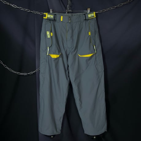 90s Vans “Cyber Color” Gimmick Nylon Snowboard Pants