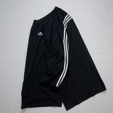 Late90s~Early00s Adidas Back3Line Performance Embroidery Sweatshirt