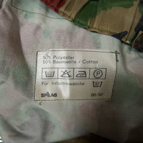 80s~90s Swiss Army Alpen Camouflage M-83 Field Cargo Pants