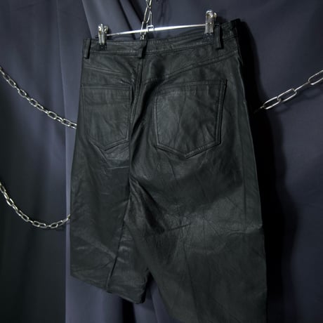 90s bagatelle CutOff Leather Shorts