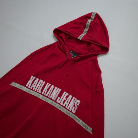 Karl Kani Jeans Embroidery & TapeLine L/S Hoodie Tee