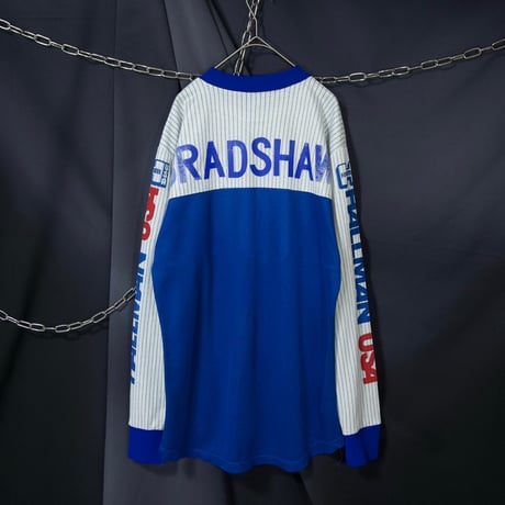 90s USA made HALLMAN RACING L/S Game Shirts
