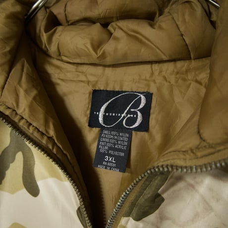 90s Camouflage Nylon PU Coated Short Length MA1×N2B Bomber Flight Jacket