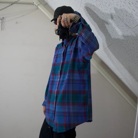 90s GANT Tartan Check “Punk Spice” L/S BD Shirts