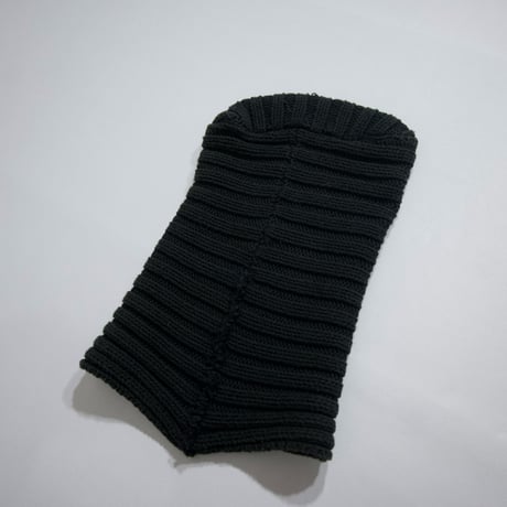 USED Ribbed Long Balloon Knit Cap