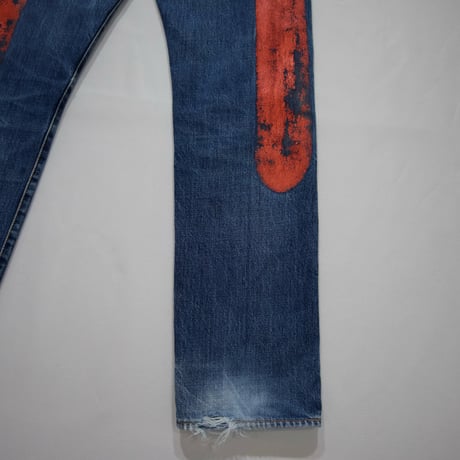 Evisu Big Kamome Washed Denim