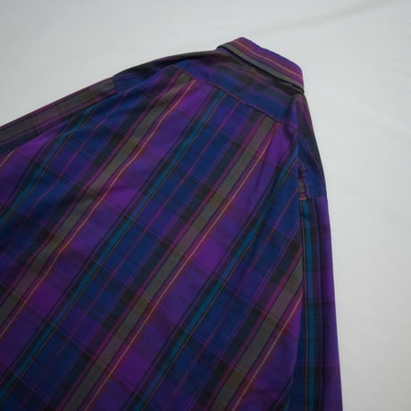 90s EDITIONS by VAN HEUSEN Tartan Check “Punk Spice” L/S BD Shirts