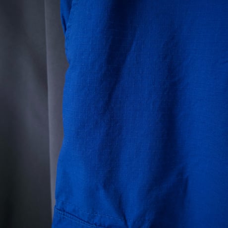 Southpole Vivid Cerulean Blue Ripsrop Parachute Baggy Cargo Shorts
