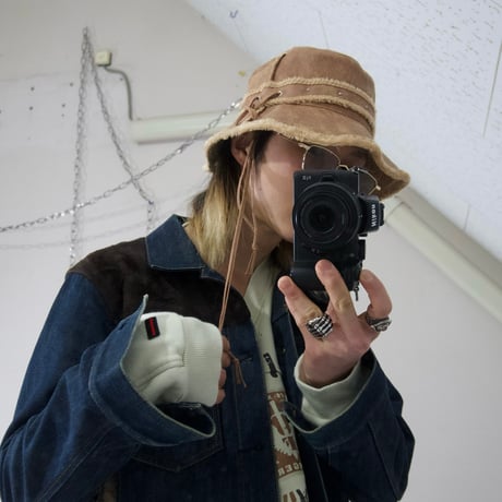 USED PU Leather Safari Hat