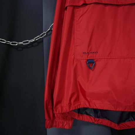 90s~00s OLDNAVY Nylon Anorak Jacket/Mountain Hoodie