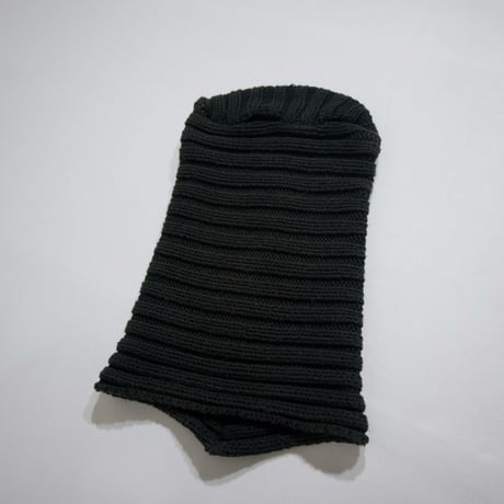USED Ribbed Long Balloon Knit Cap
