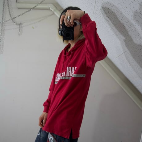 Karl Kani Jeans Embroidery & TapeLine L/S Hoodie Tee